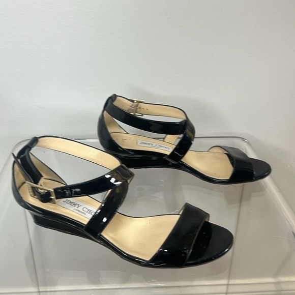Jimmy Choo Low Wedge Sandal - Picture 2 of 11
